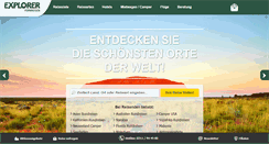 Desktop Screenshot of explorer.de